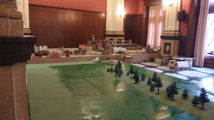 Exposición Clikcs de Playmobil  en el Ateneo