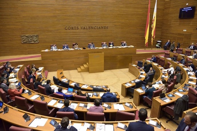 Pleno de las Corts