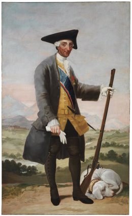 Carlos III, cazador, de Francisco de Goya