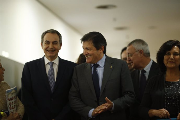 José Luis Rodríguez Zapatero y Javier Fernández