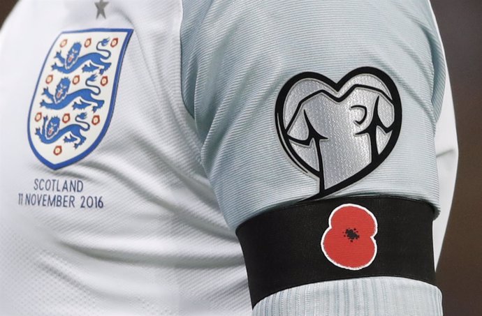 Amapola selección inglesa Inglaterra