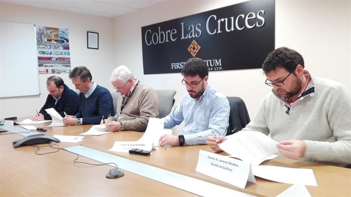 Convenio de Cobre Las Cruces con los municipios sevillanios