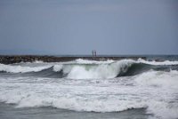 Alerta por temporal de viento y mala mar en la costa de Barcelona y Girona