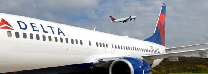 Avión de Delta Airlines