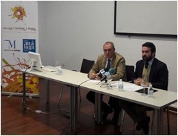 Jacobo Florido y José María Losantos en la presentación.