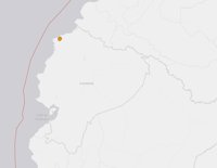 Un muerto por un terremoto de 5,8 en el noroeste de Ecuador