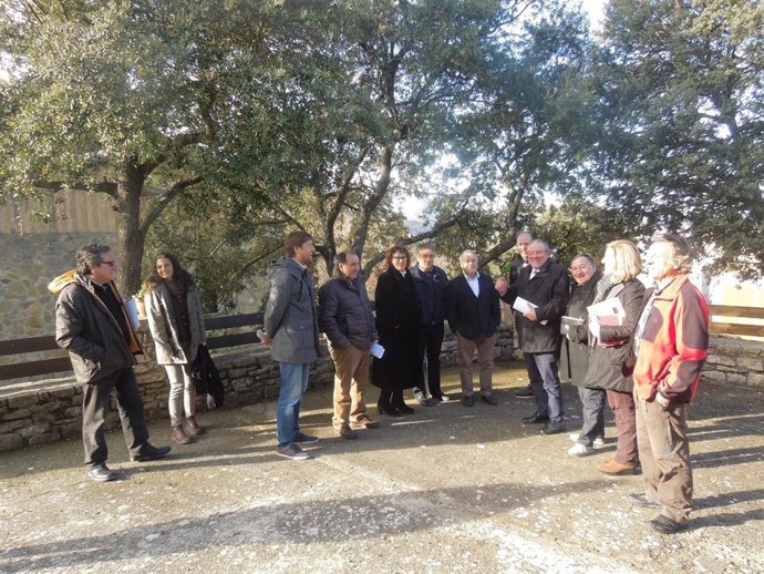 Miguel Gracia ha asistido al encuentro de alcaldes este lunes 