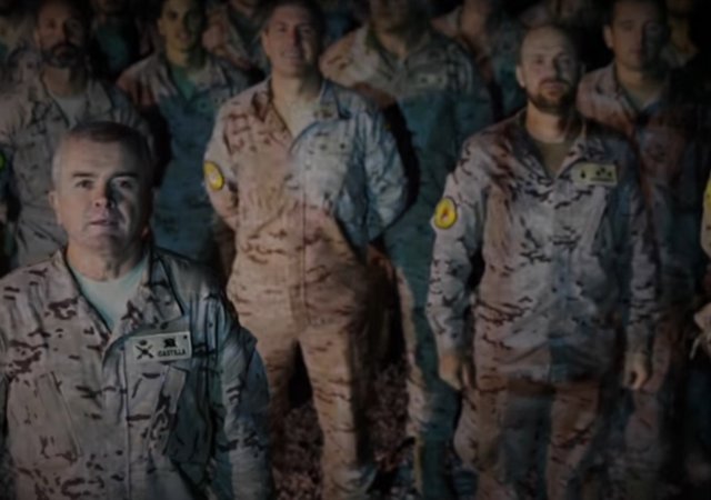 Felicitación de los soldados españoles desde Irak 