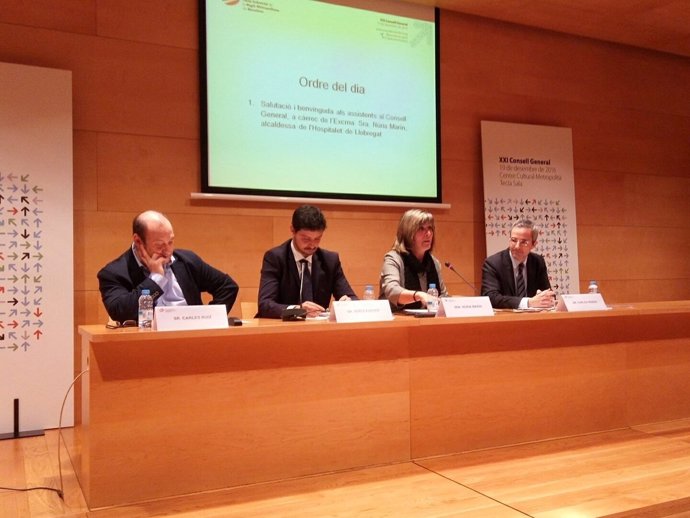 Núria Marín preside el Pacte Industrial de la Regió Metropolitana de Barcelona