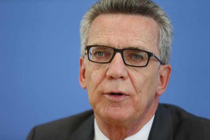 Ministro del Interior alemán, Thomas de Maiziere 