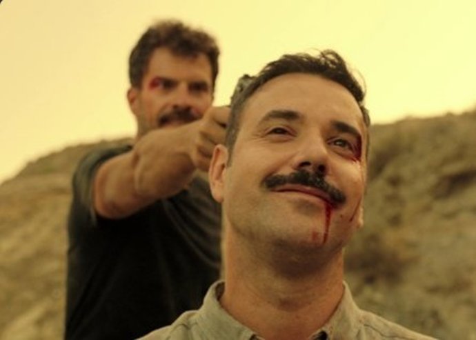 Pablo y Héctor en 'Mar de plástico'