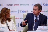 Zapatero: Susana Díaz tiene "madera de líder" y hay "expectativa razonable" de que se postule