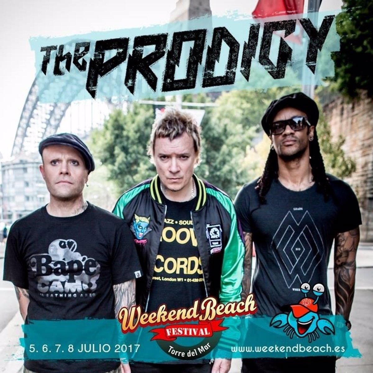 The Prodigy, nueva confirmación del Weekend Beach Festival 2017