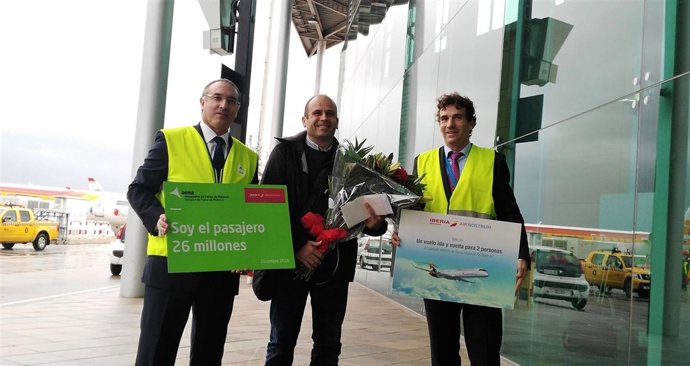AENA recibe a su pasajero 26 millones