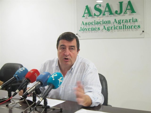 Ángel García Blanco, presidente de Asaja Extremadura