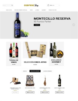 Tienda 'online' Osborne 