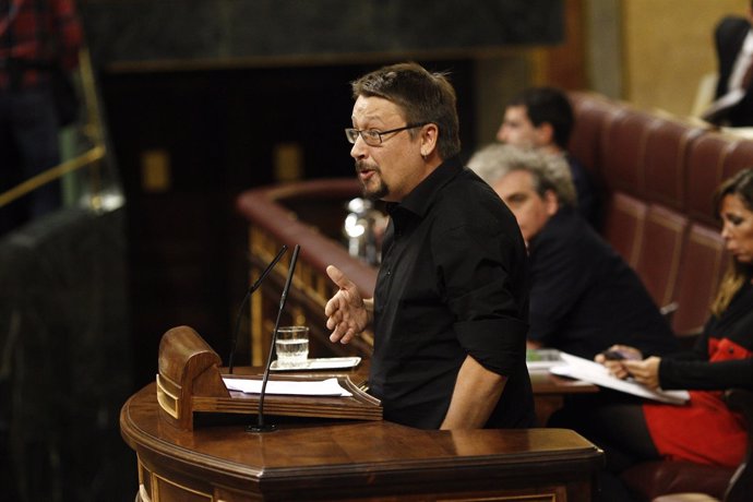 Xavier Domenech en el debate de investidura