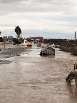 Riada, fuertes lluvias, garajes inundaciones, temporal