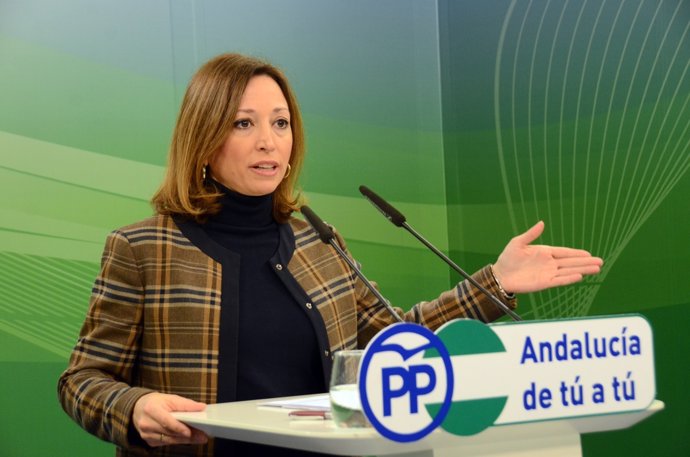 Patricia Navarro, hoy en rueda de prensa