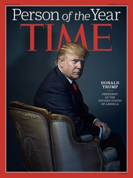 Donald Trump, persona del año para 'Time'