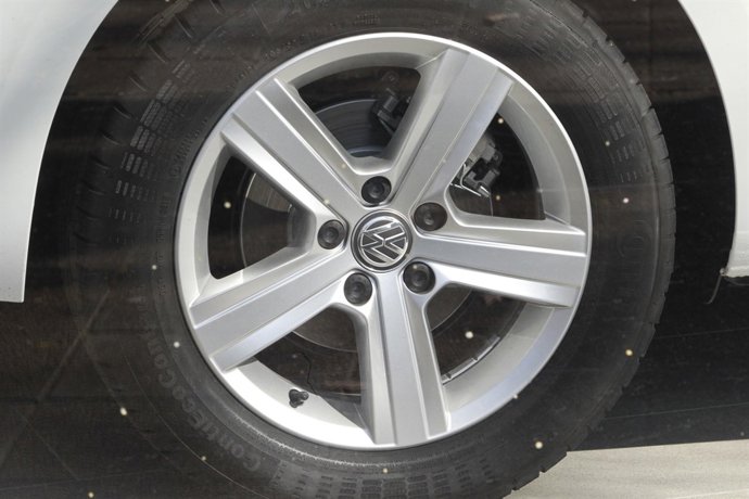 Rueda, neumático, neumáticos, volkswagen