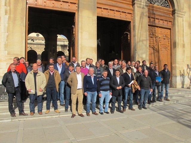 Entrega de las ayudas a ganaderos trashumantes de la provincia de Jaén.