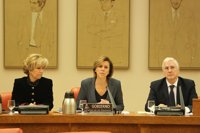 Cospedal promete recuperar "músculo económico" en Defensa e ir subiendo el gasto hasta el 2% del PIB en 10 años