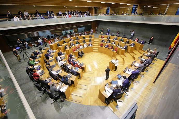 Pleno del Parlamento de Navarra