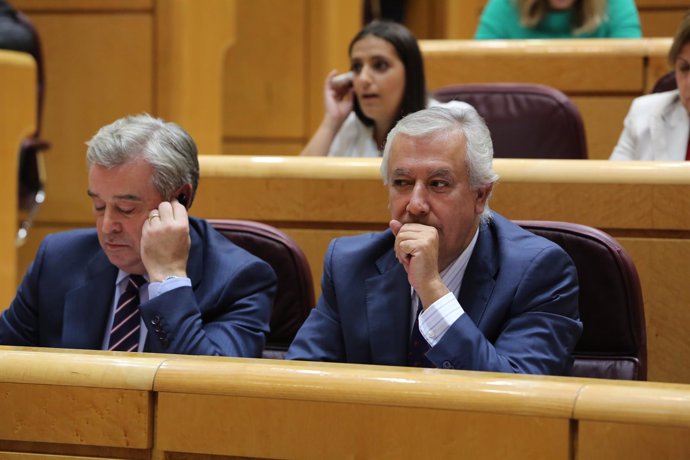 Javier Arenas en el Senado