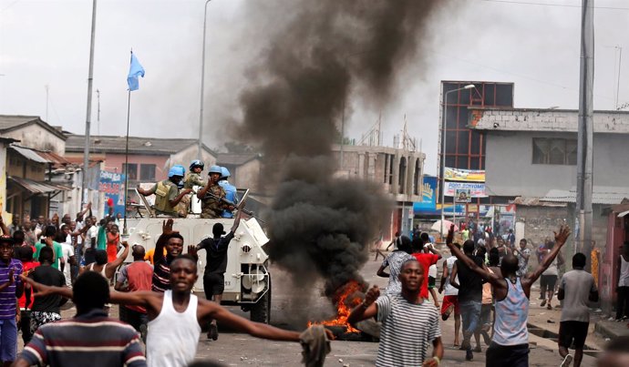 Protestas en Kinshasa contra Kabila