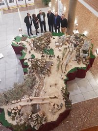 El Viaje a La Alcarria y el Camino de Santiago, en el Belén de San José en Guadalajara