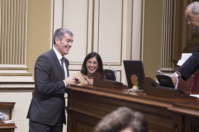 Clavijo y Darias, en el Parlamento