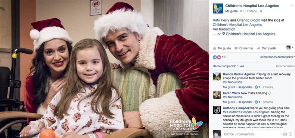 Katy Perry y Orlando Bloom/ Instagram