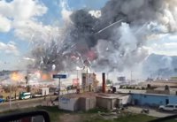 VÍDEO: La tragedia del mercado de pirotecnia de Tultepec (México)