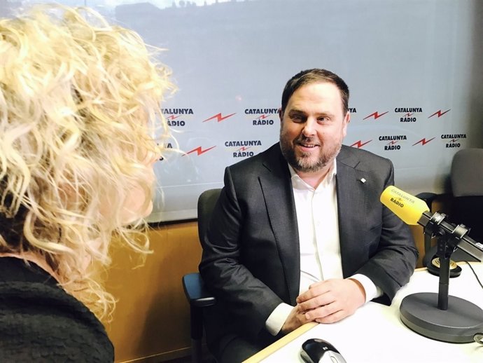Oriol Junqueras en Catalunya Ràdio