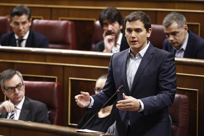 Rivera en el Congreso de los Diputados