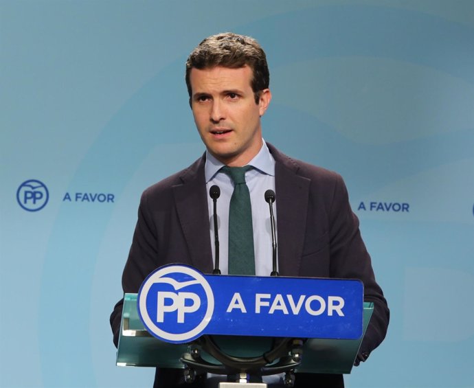 Pablo Casado, vicesecretario de Comunicación del PP