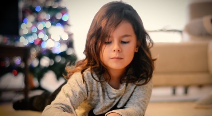 Escena del vídeo de felicitación navideña del PACMA en 2016