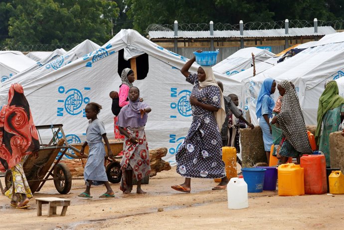 Desplazados internos en Bama (Nigeria)
