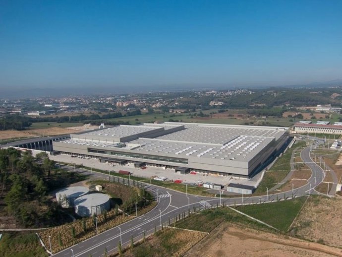 Centro logístico de Mango en Lliçà d'Amunt (Barcelona)