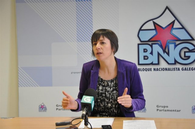 Ana Pontón Presenta A Proposta Do Bng Dun Cocerto Económico Para Galiza