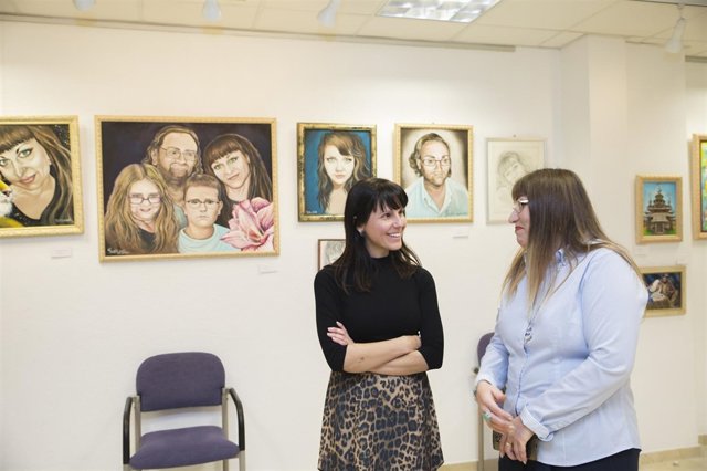 La artista Tatiana Samoylovskaya, protagonista del Espacio de Mujeres.