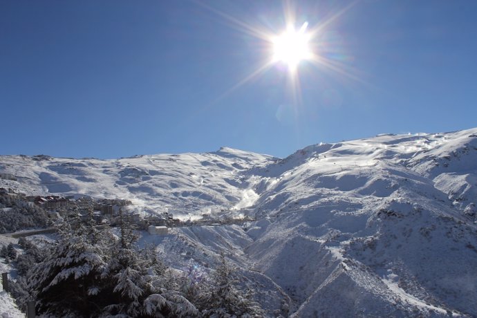 Sierra Nevada tras las últimas precipitaciones