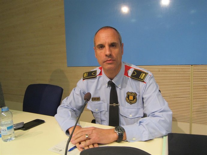 El portavoz de Mossos, Xavier Porcuna
