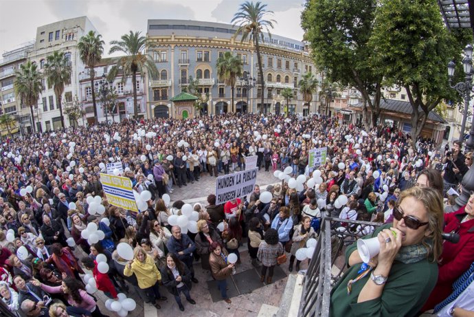 El movimiento ciudadano ' Huelva , por una Sanidad Digna, el 27 de noviembre