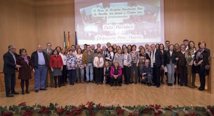 Area de Gestión Sanitaria Sur de Sevilla homenajea a 118 jubilados