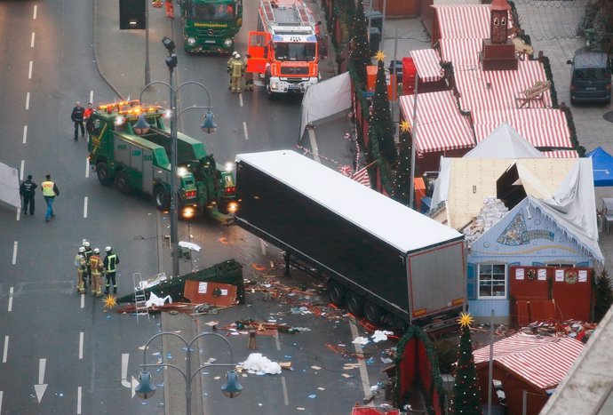 Lugar del atropello en Berlín