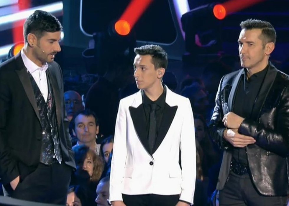 Melendi, Mario y Jesús Vázquez/ Telecinco