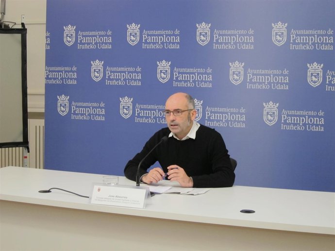 Joxe Abaurrea, concejal de Vivienda del Ayuntamiento de Pamplona