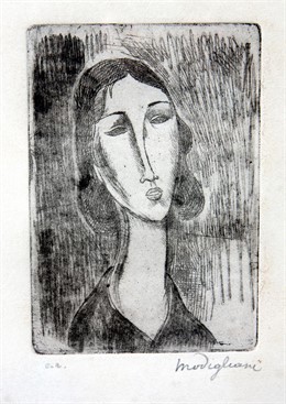 Obra falsificada de Modigliani